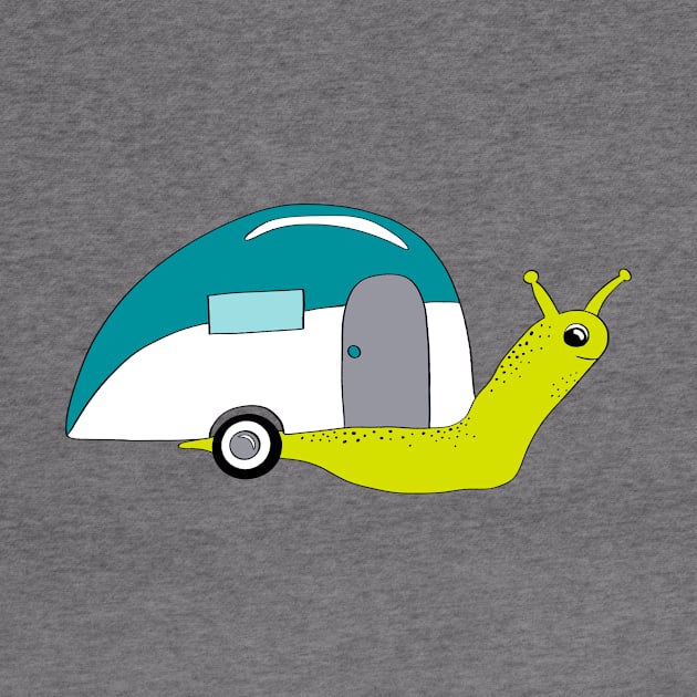 Snail Camper by Alissa Carin